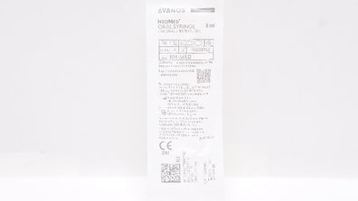 Avanos NM-S6EO NeoMed Oral Syringe for Oral/Enteral Use 6mL